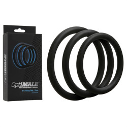 Optimale 3 C- Ring Set - Thin - Black