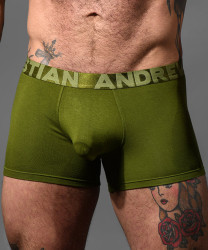 Almost Naked Bamboo Boxer Olive