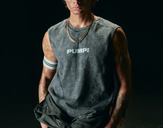 Black Washed Tank Top